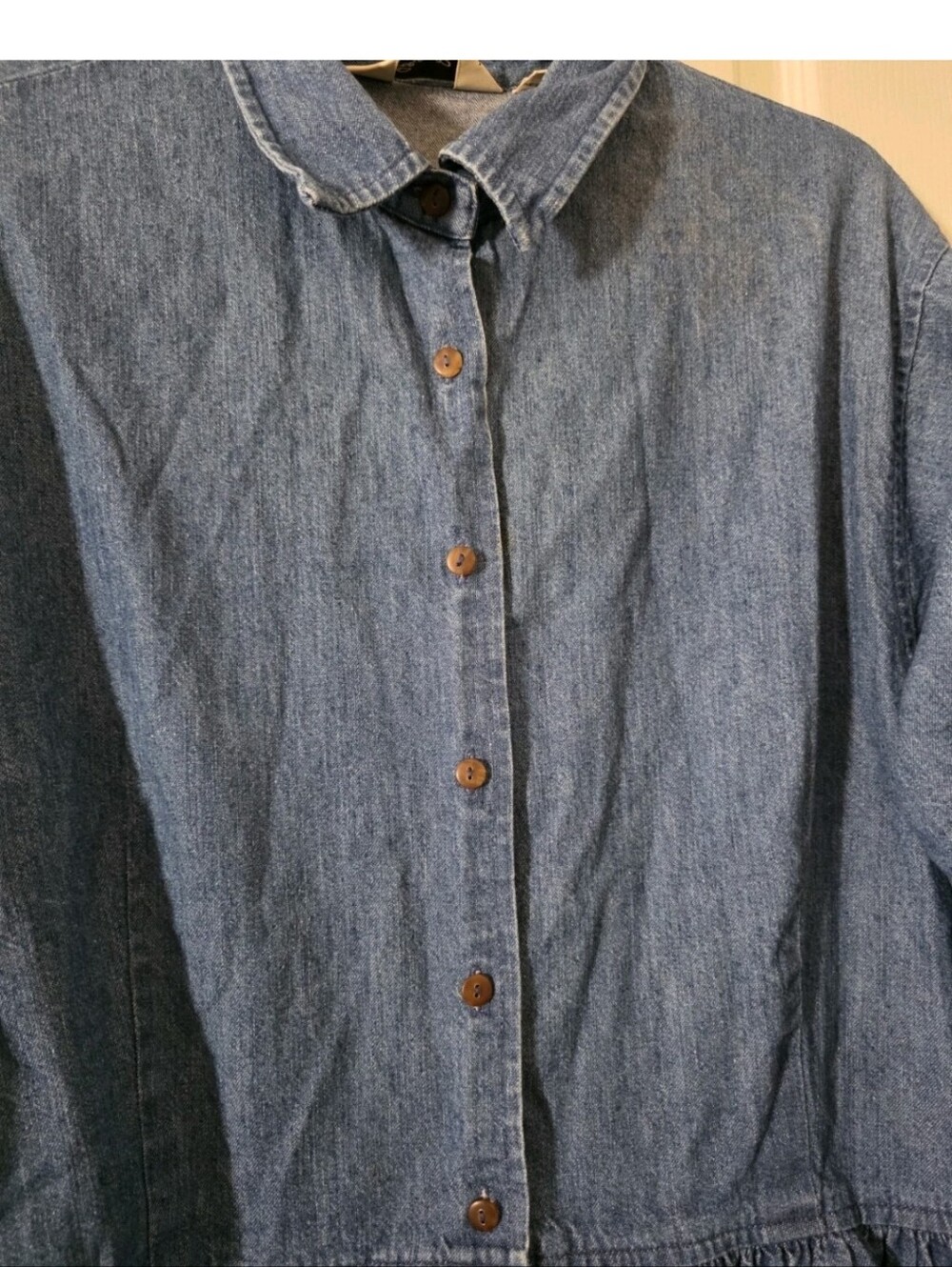 Vintage Eddie Bauer Maxi Denim Dress Size XL - Picture 16 of 16